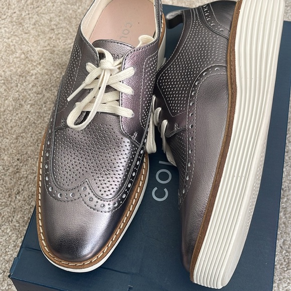 Cole Haan OG Platform Wingtip OX - 7.5 - Picture 2 of 4